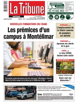 La Tribune de Montélimar N°3987 du 20 mai 2021 à télécharger sur iPad