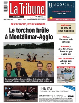 La Tribune de Montélimar N°3978 du 18 mars 2021 à télécharger sur iPad
