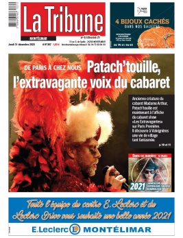La Tribune de Montélimar N°3967 du 31 décembre 2020 à télécharger sur iPad