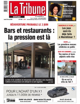 La Tribune de Montélimar N°3936 du 28 mai 2020 à télécharger sur iPad