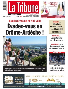 La Tribune de Montélimar N°3935 du 21 mai 2020 à télécharger sur iPad