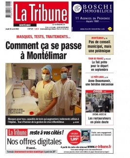 La Tribune de Montélimar N°3931 du 23 avril 2020 à télécharger sur iPad