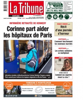 La Tribune de Montélimar N°3929 du 09 avril 2020 à télécharger sur iPad