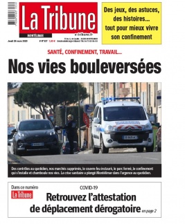 La Tribune de Montélimar N°3927 du 26 mars 2020 à télécharger sur iPad