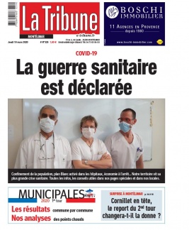 La Tribune de Montélimar N°3926 du 19 mars 2020 à télécharger sur iPad