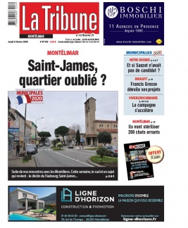 La Tribune de Montélimar N°320 du 06 février 2020 à télécharger sur iPad