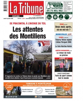 La Tribune de Montélimar N°317 du 16 janvier 2020 à télécharger sur iPad