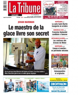 La Tribune de Montélimar N°295 du 15 août 2019 à télécharger sur iPad