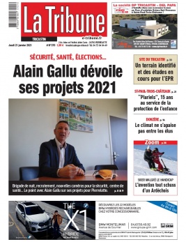 La Tribune de Montélimar N°370 du 21 janvier 2021 à télécharger sur iPad