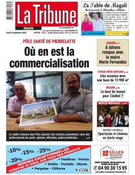 La Tribune de Montélimar N°353 du 24 septembre 2020 à télécharger sur iPad