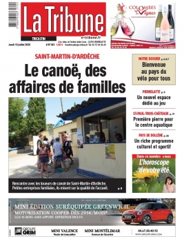 La Tribune de Montélimar N°343 du 16 juillet 2020 à télécharger sur iPad