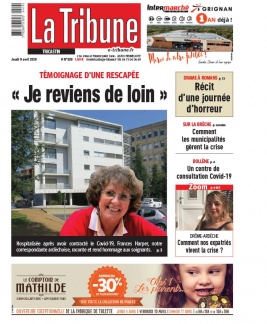 La Tribune de Montélimar N°329 du 09 avril 2020 à télécharger sur iPad