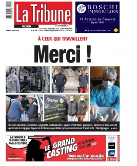 La Tribune de Montélimar N°328 du 02 avril 2020 à télécharger sur iPad