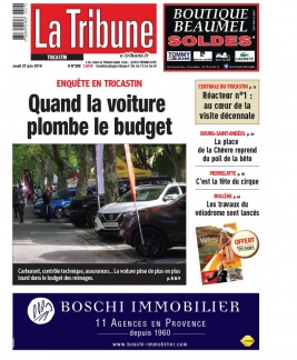 La Tribune de Montélimar N°288 du 27 juin 2019 à télécharger sur iPad