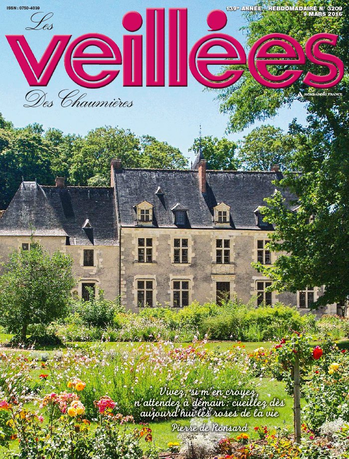 Les Veillées des Chaumières N°3209 du 09 mars 2016 à télécharger sur iPad