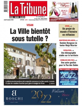 La Tribune de Montélimar N°420 du 06 janvier 2022 à télécharger sur iPad