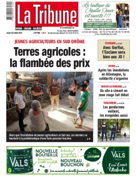 La Tribune de Montélimar N°396 du 22 juillet 2021 à télécharger sur iPad