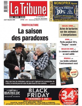 La Tribune de Montélimar N°363 du 03 décembre 2020 à télécharger sur iPad