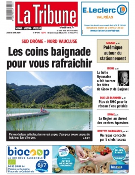 La Tribune de Montélimar N°346 du 06 août 2020 à télécharger sur iPad