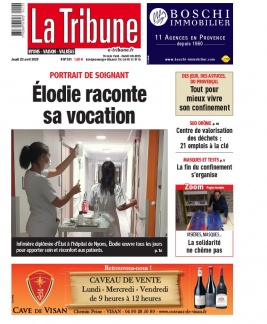 La Tribune de Montélimar N°331 du 23 avril 2020 à télécharger sur iPad