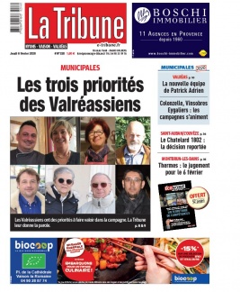 La Tribune de Montélimar N°320 du 06 février 2020 à télécharger sur iPad
