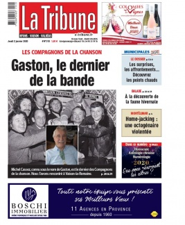 La Tribune de Montélimar N°315 du 02 janvier 2020 à télécharger sur iPad