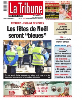 La Tribune de Montélimar N°313 du 19 décembre 2019 à télécharger sur iPad
