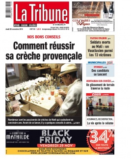 La Tribune de Montélimar N°310 du 28 novembre 2019 à télécharger sur iPad