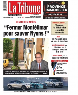 La Tribune de Montélimar N°304 du 17 octobre 2019 à télécharger sur iPad