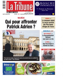 La Tribune de Montélimar N°302 du 03 octobre 2019 à télécharger sur iPad