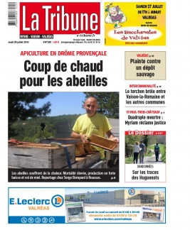 La Tribune de Montélimar N°292 du 25 juillet 2019 à télécharger sur iPad