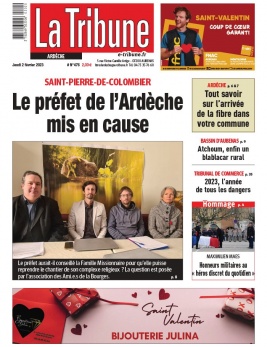 Lisez La Tribune de Montélimar - Ardèche du 02 février 2023 sur ePresse.fr