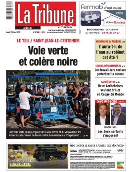 La Tribune de Montélimar N°444 du 23 juin 2022 à télécharger sur iPad