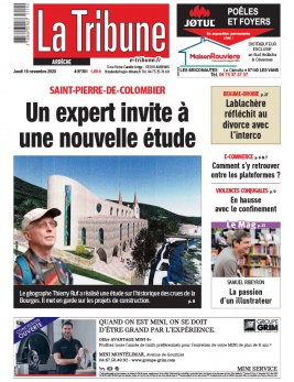 La Tribune de Montélimar N°361 du 19 novembre 2020 à télécharger sur iPad
