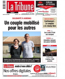 La Tribune de Montélimar N°330 du 16 avril 2020 à télécharger sur iPad