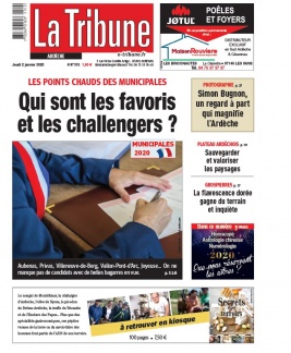 La Tribune de Montélimar N°315 du 02 janvier 2020 à télécharger sur iPad