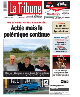 La Tribune de Montélimar N°307 du 07 novembre 2019 à télécharger sur iPad