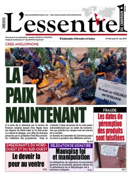 L'essentiel du Cameroun N°246 du 27 mai 2019 à télécharger sur iPad