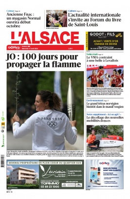L'Alsace N°20240417 du 17 avril 2024 à télécharger sur iPad