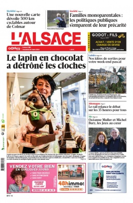 L'Alsace N°20240329 du 29 mars 2024 à télécharger sur iPad