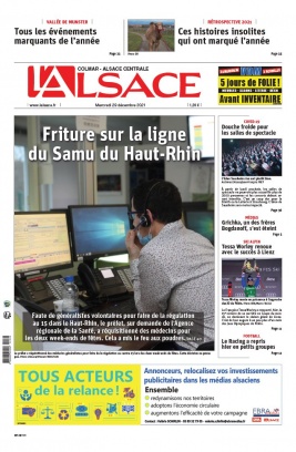 L'Alsace N°20211229 du 29 décembre 2021 à télécharger sur iPad
