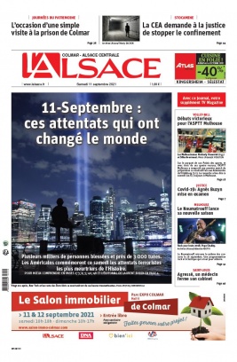L'Alsace N°20210911 du 11 septembre 2021 à télécharger sur iPad