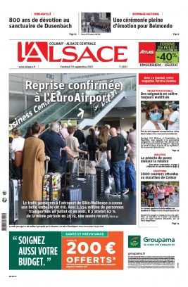 L'Alsace N°20210910 du 10 septembre 2021 à télécharger sur iPad