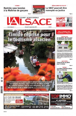 L'Alsace N°20210904 du 04 septembre 2021 à télécharger sur iPad