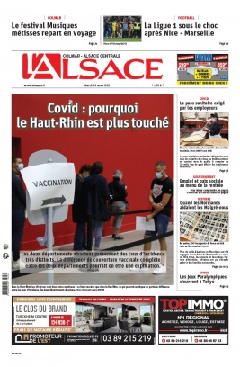 L'Alsace N°20210824 du 24 août 2021 à télécharger sur iPad