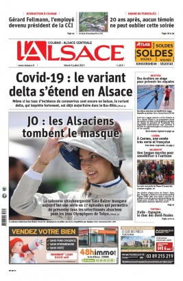 L'Alsace N°20210706 du 06 juillet 2021 à télécharger sur iPad
