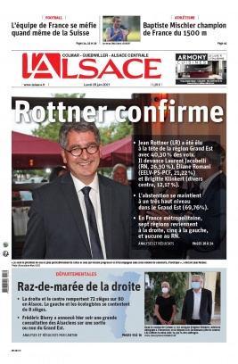 L'Alsace N°20210628 du 28 juin 2021 à télécharger sur iPad