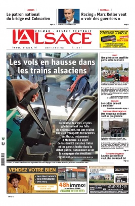 L'Alsace N°20210513 du 13 mai 2021 à télécharger sur iPad