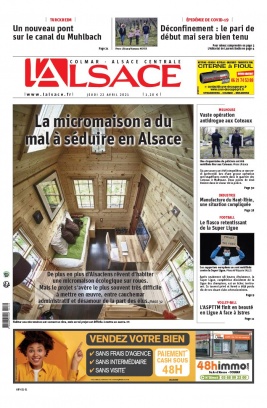 L'Alsace N°20210422 du 22 avril 2021 à télécharger sur iPad