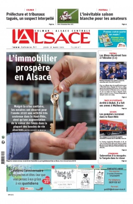 L'Alsace N°20210325 du 25 mars 2021 à télécharger sur iPad